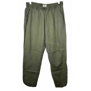 Marine Layer Re-Spun Allison Pant Size M Green Lightweight Sailing 30x26 Medium